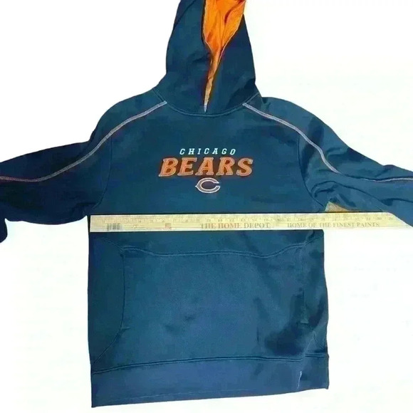 Vintage Reebok Men’s Chicago Bears Hoodie. Stitched Logo. Size Small - Picture 5 of 7